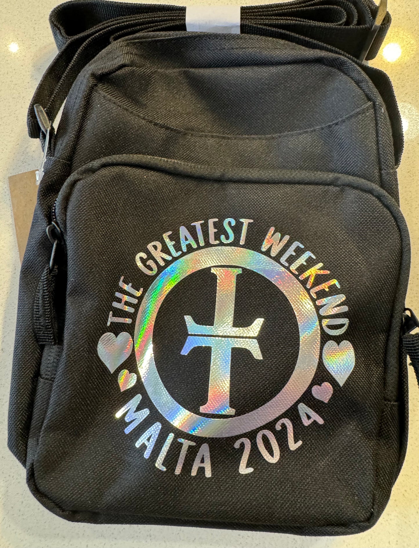 Across Body Bag with Greatest Weekend design