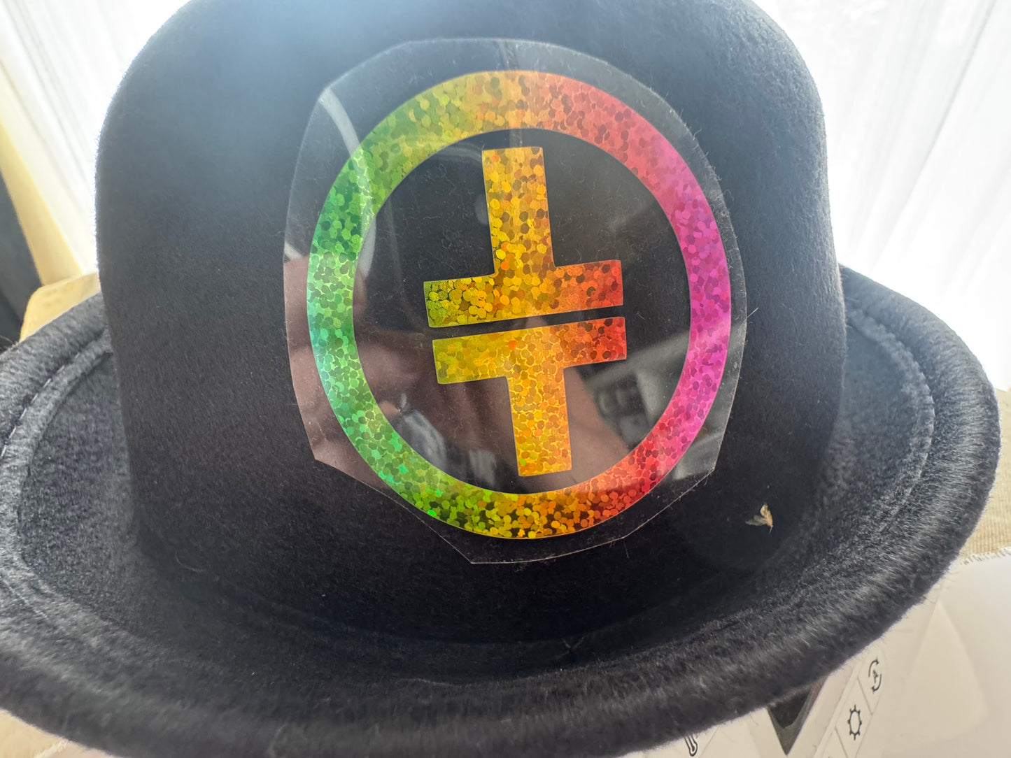 SALE - 1 Black Round Hat for The Circus Summer 2026