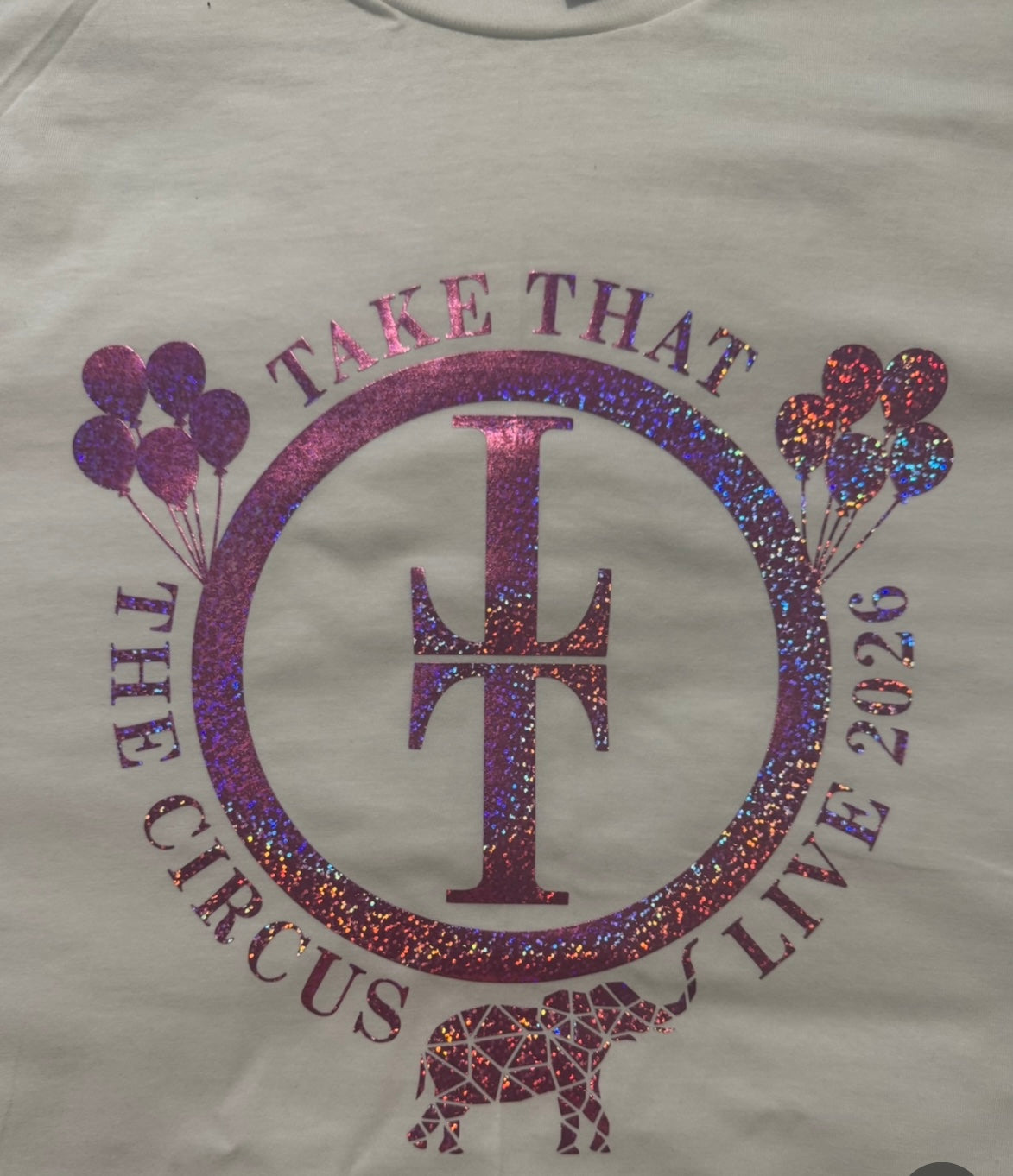 Holographic Circus Disc Design TT