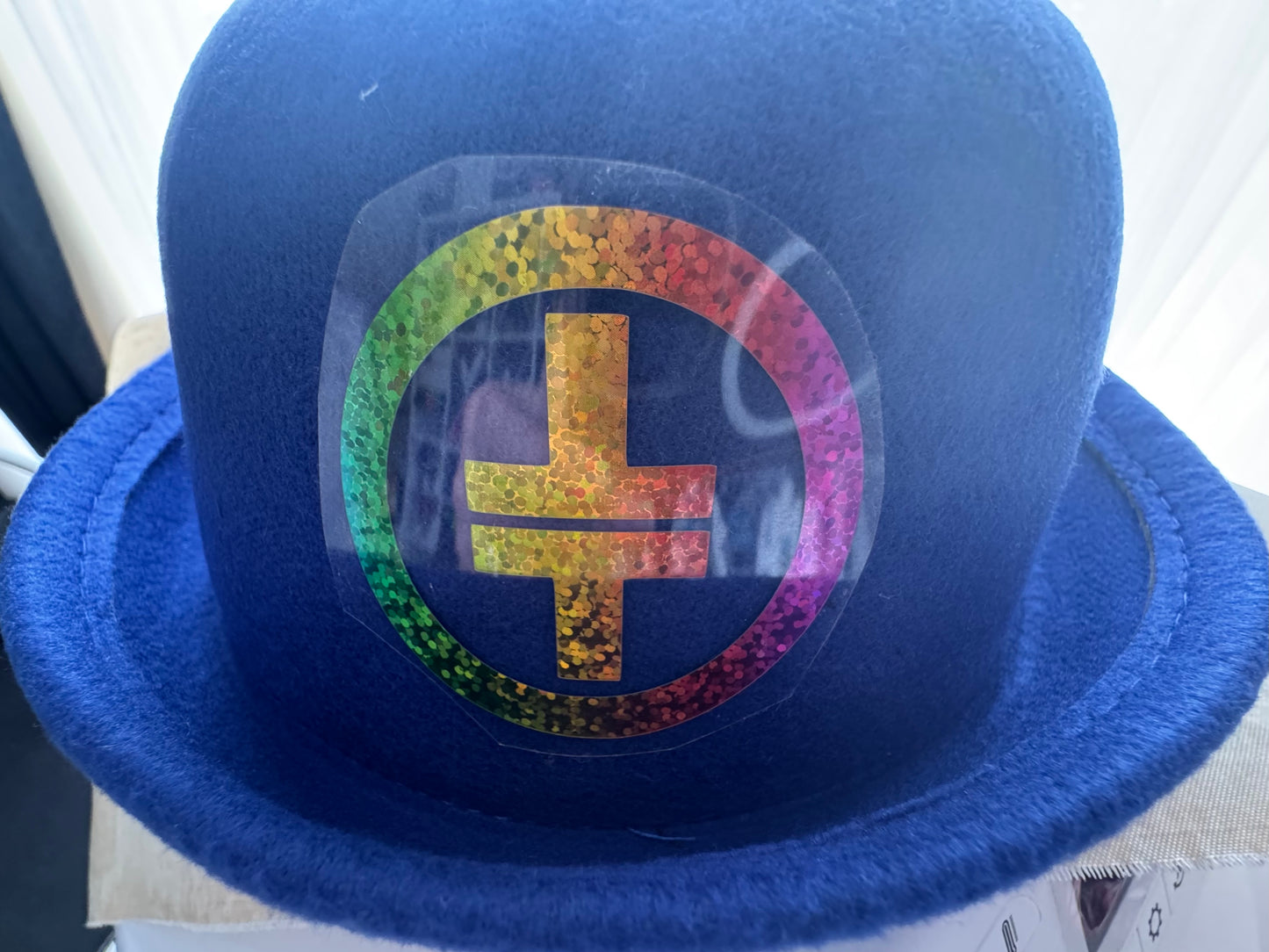 SALE - 1 Blue Round Hat for The Circus Summer 2026