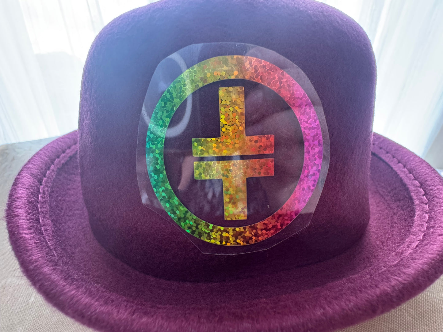 SALE - 1 Maroon/Wine Round Hat for The Circus Summer 2026