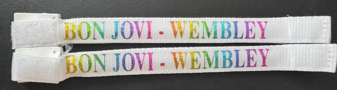Bespoke light up wrist band