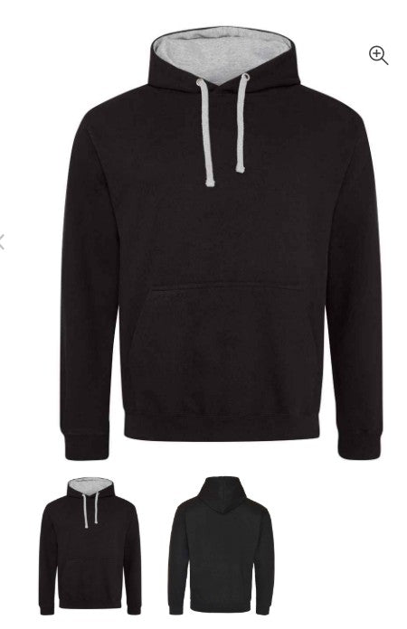 Two tone hoodie with GB songbook design