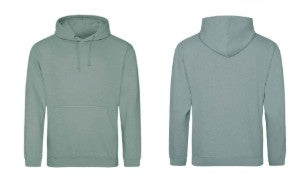 Hoodie with GB songbook Silver design