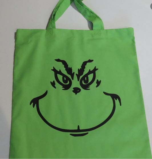 Grinch Tote Bag