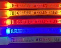 The Greatest Weekend Malta Light-up Fabric Wristband